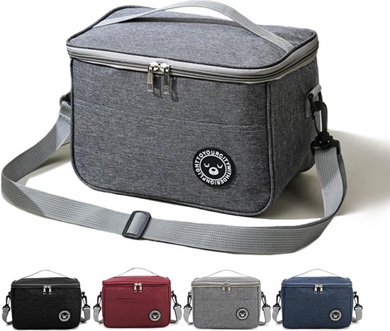 Sac repas, Lunch Sac Isotherme, Pochette Conteneur Aliments, Voyage, Pique-Nique – Image 2