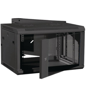 Baie de brassage 6U 600×400 noir Platine réseaux