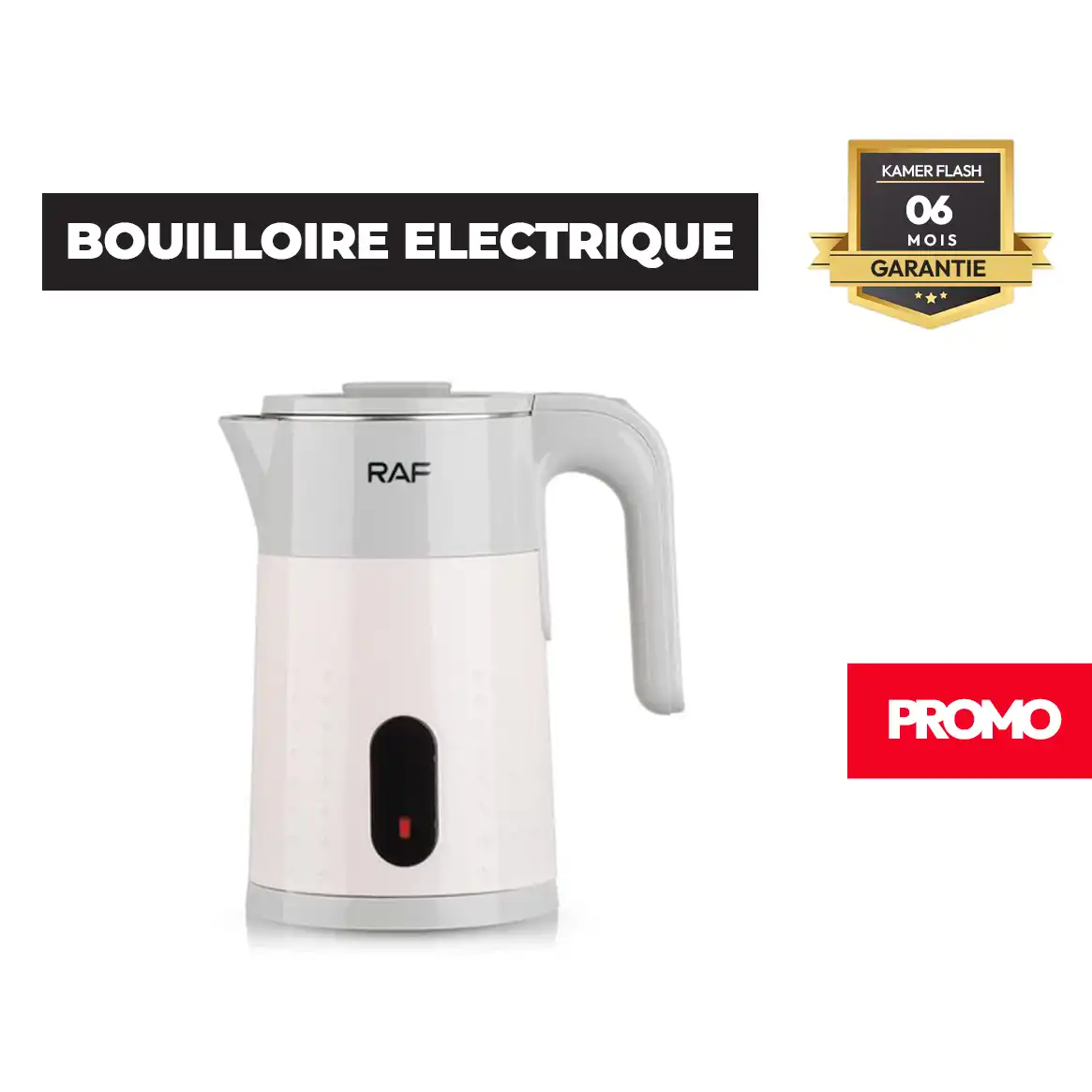 BOULLOIRE 2L GRANDE CAPACITE 2000W RAF R.7894