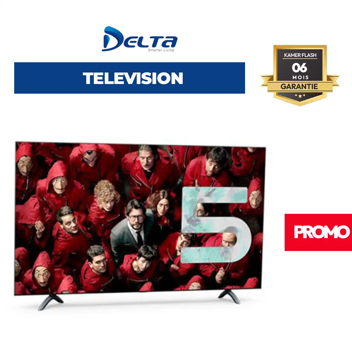 SMART TV 32 POUCES FULL HD - ANDROID 13 DELTA 32DL1514