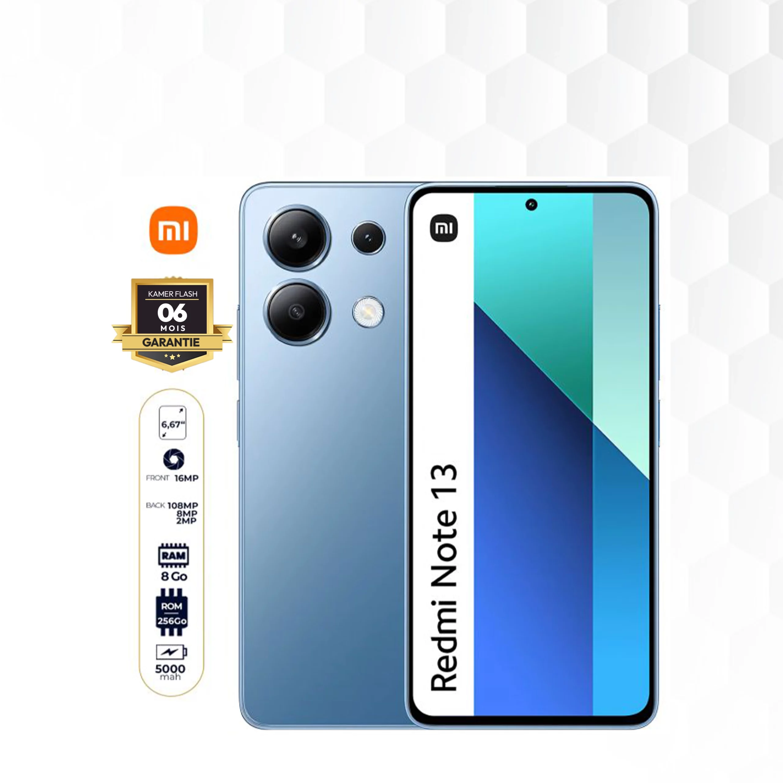 REDMI NOTE13 256/8GARANTIE 12 MOIS